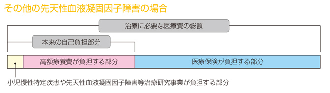 医療費のしくみ その他の先天性血液凝固因子障害の場合